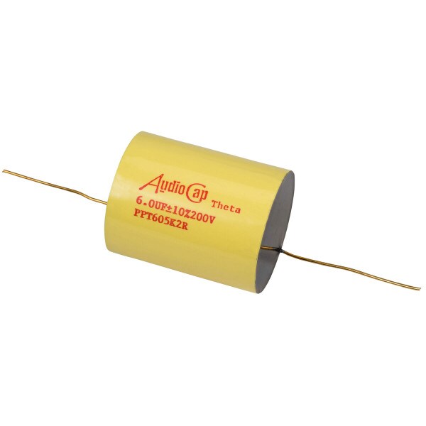 Main product image for Audiocap PPT Theta 6.0uF 200V Film/Foil Capacitor 027-732